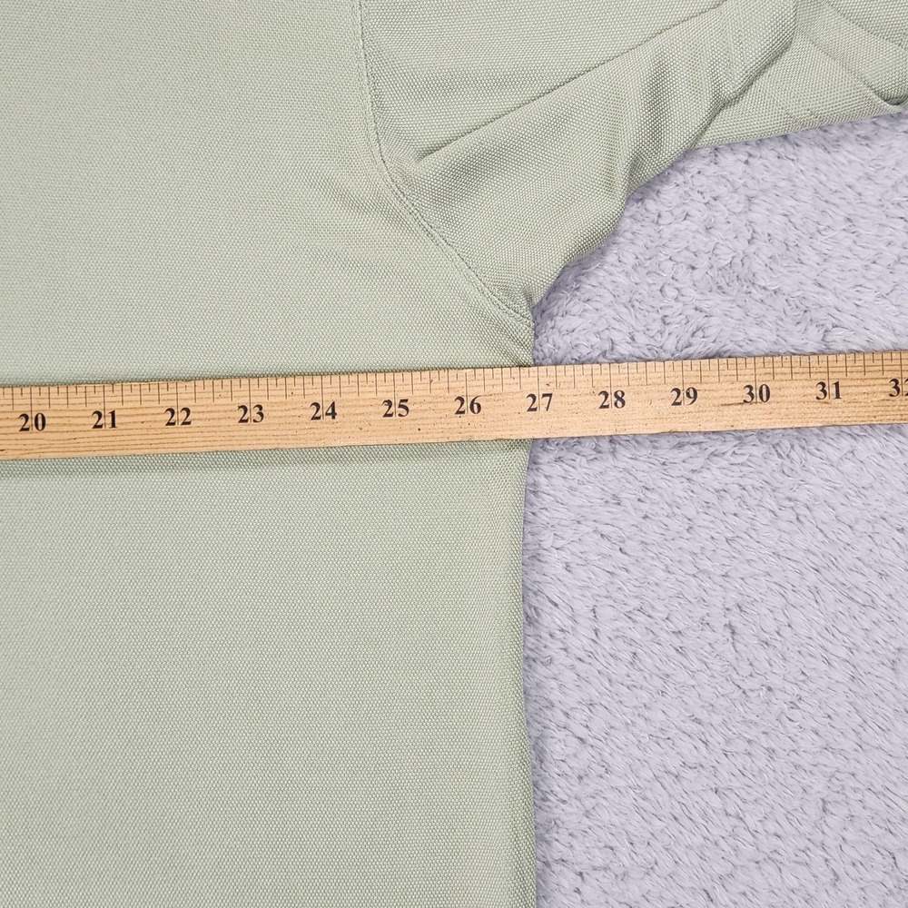 Jos. A. Bank Polo Shirt Mens 2XL XXL Light Green 100% Silk Short Sleeve Golf - Picture 11 of 14